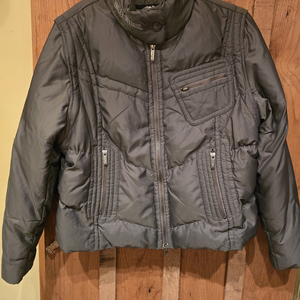 Harley-Davidson Charcoal Bomber Jacket